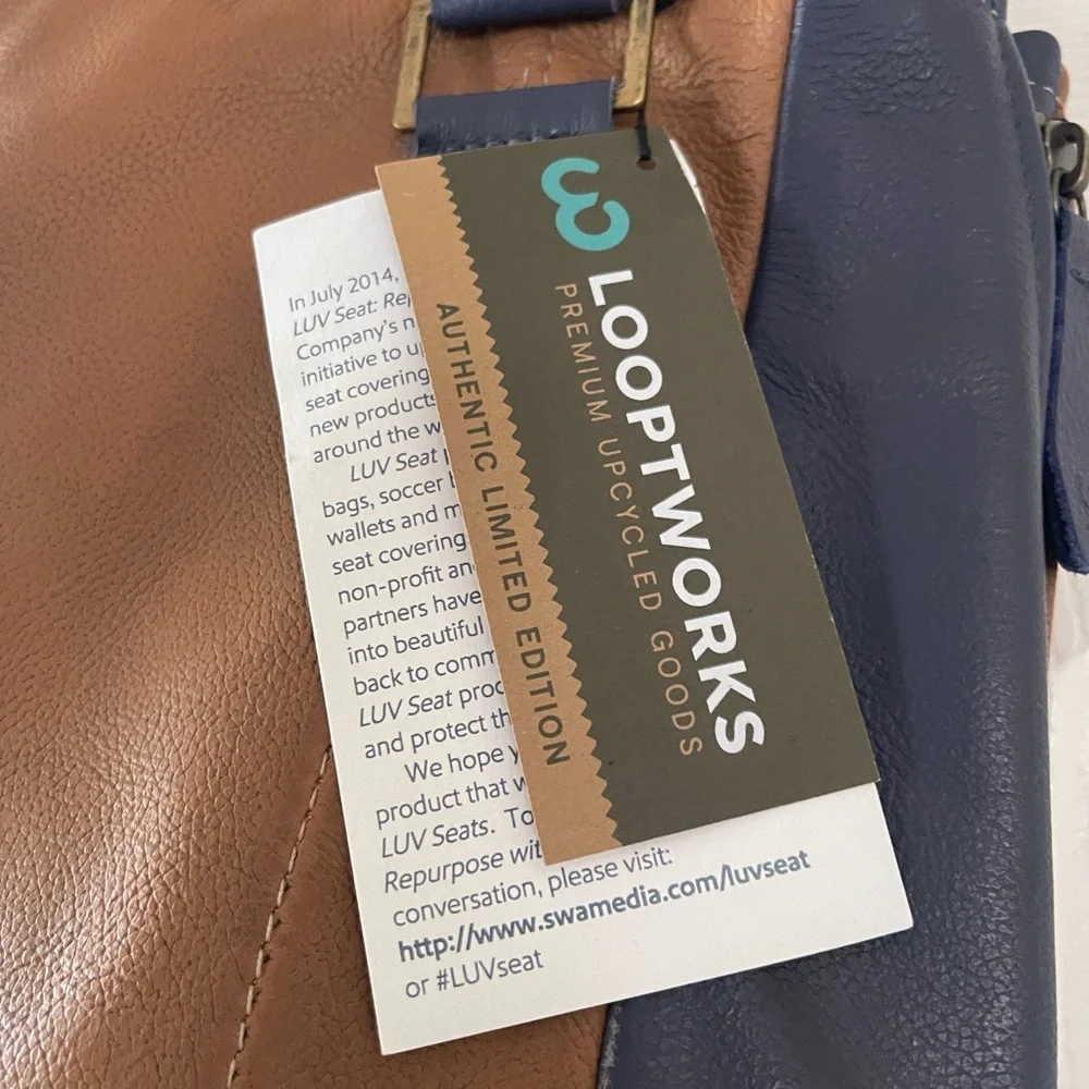 NWT!  Southwest Airlines Repurposed Luv Seat Bag-LIMITED EDITION - Picture 5 of 10